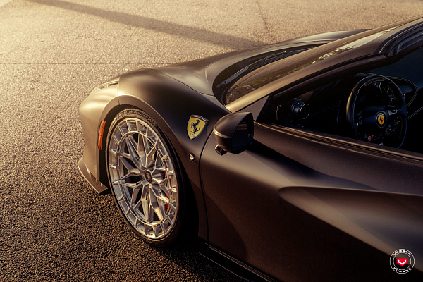 Фото дисков Vossen LC3-02 Глянцевый лак на Ferrari F8