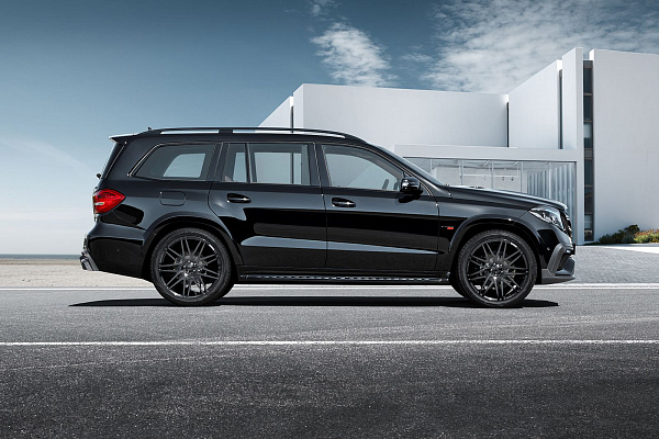 Фото дисков BRABUS Monoblock F (Platinum Edition) Черный глянец на Mercedes-Benz GLS (X166)