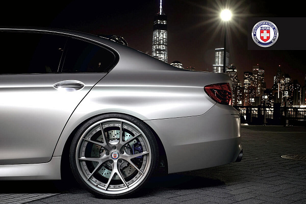 Фото дисков HRE S101 Сатиновый тонированный лак на BMW 5/M5 (F10)