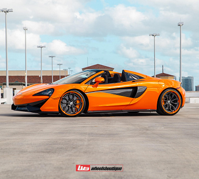 Фото дисков HRE S201 на McLaren 570S