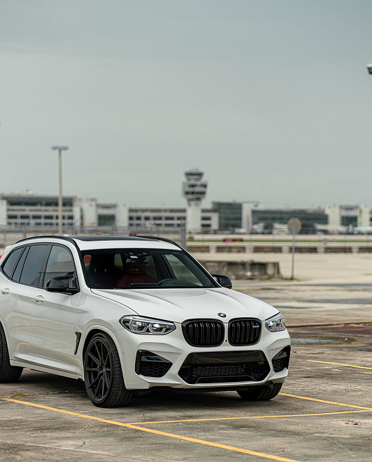 Фото дисков HF-3 Черный сатин на BMW X3/X3 M (G01/F97)