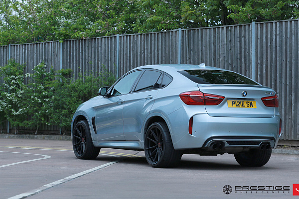 Фото дисков Vossen HF-3 Черный сатин на BMW X6/X6 M (F16/F86)