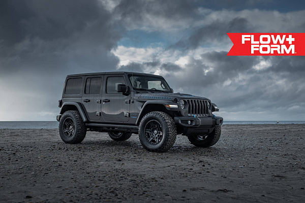 Фото дисков HRE FT1 Черный сатин на Jeep Wrangler IV (JL)