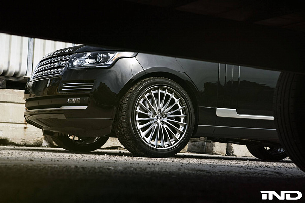 Фото дисков HRE S209H Сатиновый тонированный лак на Range Rover IV