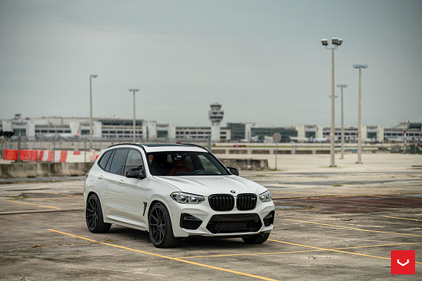 Фото дисков Vossen HF-3 Черный сатин на BMW X3/X3 M (G01/F97)