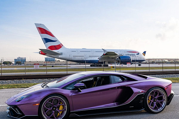 Фото дисков Anrky S3-X0 Другой цвет на Lamborghini Aventador