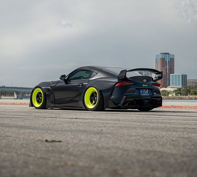Фото дисков Brixton Forged TR05 AERO1 на Toyota Supra A90