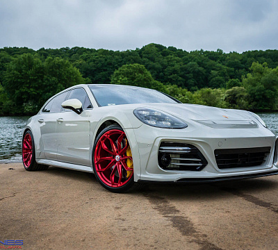 Фото дисков HRE P201 на Porsche Panamera II