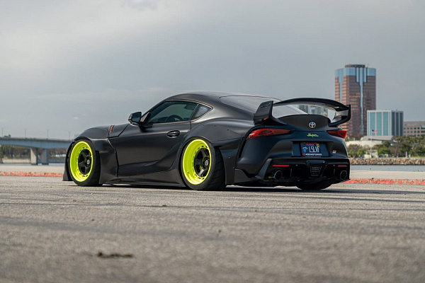 Фото дисков Brixton Forged TR05 AERO1 Другой цвет на Toyota Supra A90