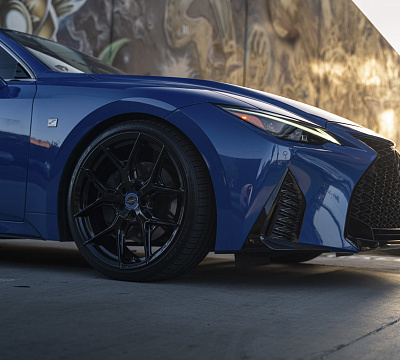 Фото дисков Vossen HF-5 на Lexus IS III