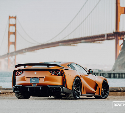 Фото дисков NOVITEC NF10 на Ferrari 812
