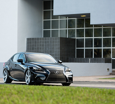 Фото дисков Vossen CV3 на Lexus IS II