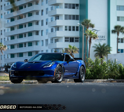Фото дисков BC Forged TD01 на Chevrolet Corvette C7