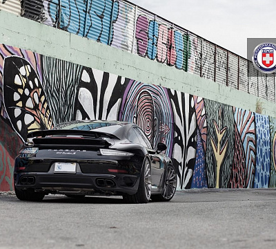 Фото дисков HRE P103 на Porsche 911 VII