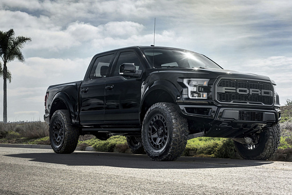 Фото дисков Black Rhino YORK Черный сатин на Ford F-150 XIV