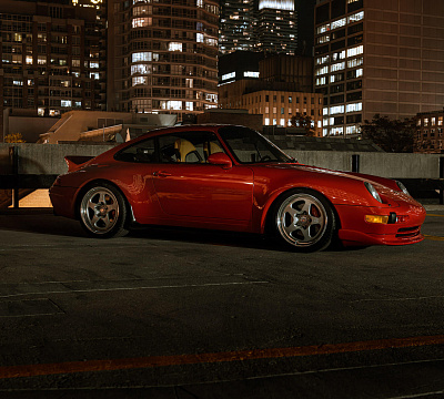 Фото дисков HRE 527 на Porsche 911 IV
