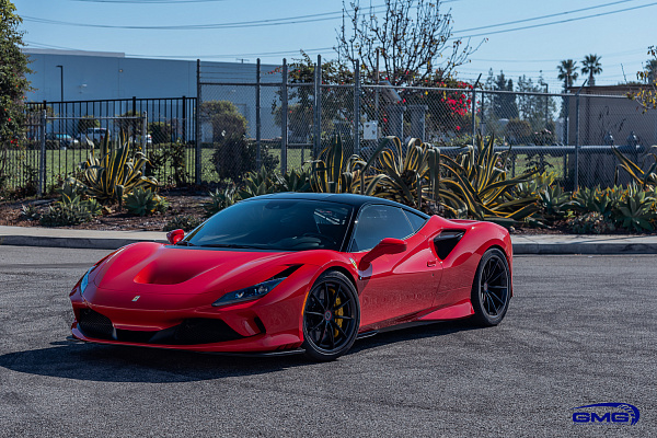 Фото дисков Brixton Forged R11-R Черный сатин на Ferrari F8