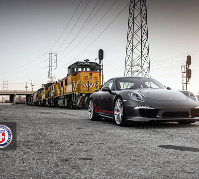 Фото дисков HRE P101 на Porsche 911 VII