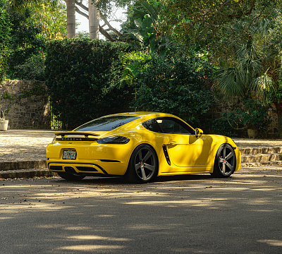 Фото дисков Vossen CG-210 на Porsche Cayman III
