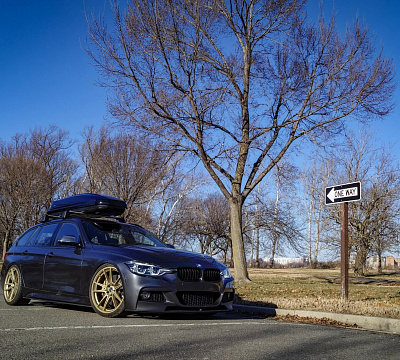 Фото дисков HRE FF04 на BMW 3/M3 (F3x/F80)