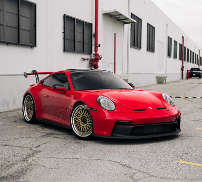 Фото дисков Brixton Forged TR20 на Porsche 911 VIII