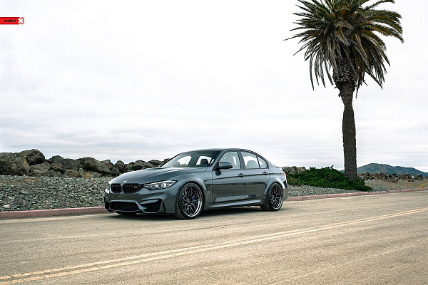 Фото дисков Anrky RS1 Черный сатин на BMW 3/M3 (F3x/F80)