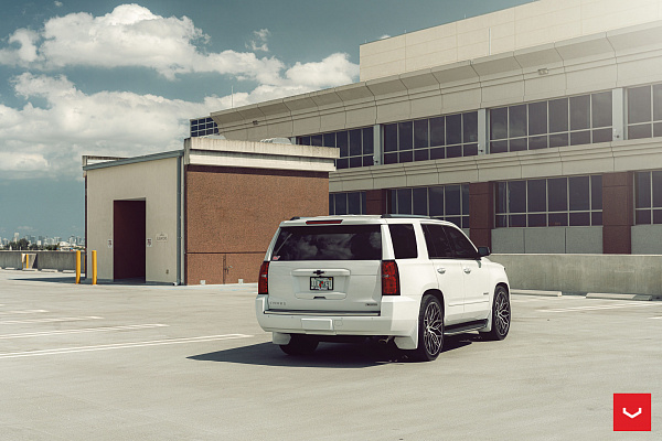 Фото дисков Vossen HF6-3 Алмазная проточка на Chevrolet Tahoe IV