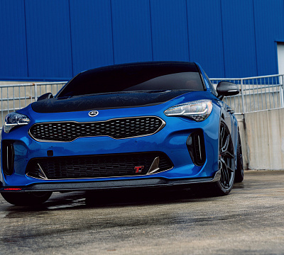 Фото дисков Vossen HF-5 на Kia Stinger
