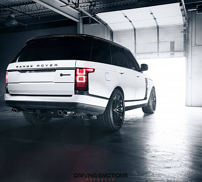 Фото дисков HRE S209 на Land Rover Range Rover IV