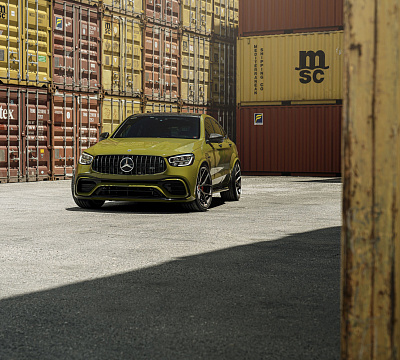 Фото дисков Vossen HF-5 на Mercedes-Benz GLC (X253, C253)