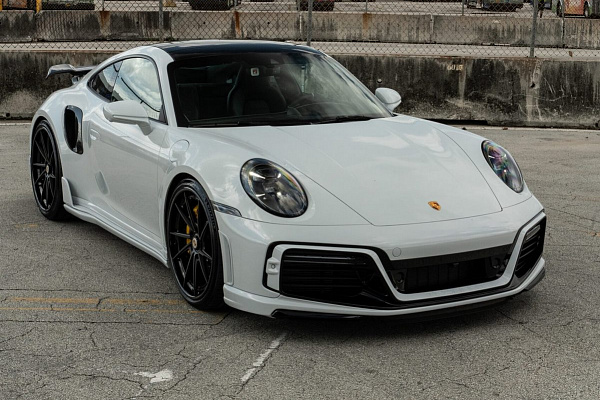 Фото дисков Anrky AN33 Черный сатин на Porsche 911 VIII