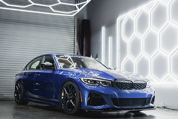 Фото дисков Rotiform KPR Черный сатин на BMW 3/M3 (F3x/F80)