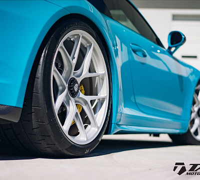 Фото дисков HRE R101 Lightweight на Porsche 911 VII