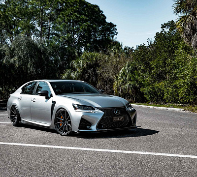 Фото дисков Vossen HF-3 на Lexus GS IV