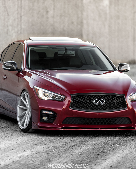 Фото дисков CVT Серебро на Infiniti Q50