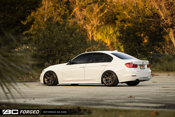 Фото дисков BC Forged HCS21 Глянцевая бронза на BMW 3/M3 (F3x/F80)