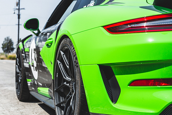 Фото дисков Brixton Forged CM5-R Черный матовый на Porsche 911 VII