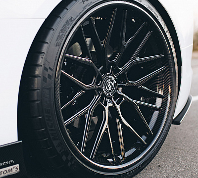 Фото дисков Strasse Wheels SV10M Deep Concave FS на Lexus LC 500