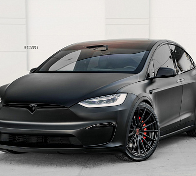 Фото дисков Strasse Wheels SV15 Deep Concave Duoblock на Tesla Model X