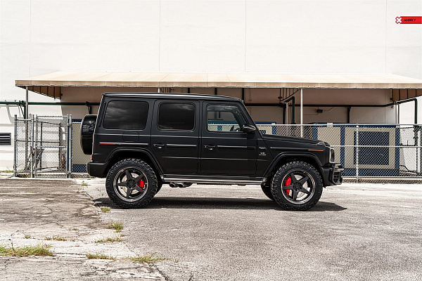 Фото дисков Anrky RS5 Черный сатин на Mercedes-Benz G-Class III