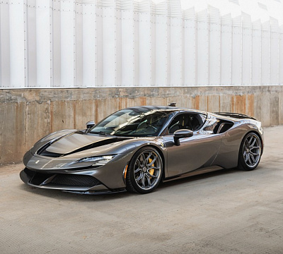 Фото дисков Brixton Forged CM5-RS на Ferrari SF90