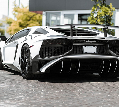 Фото дисков Brixton Forged PF5 на Lamborghini Aventador
