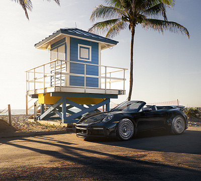 Фото дисков Vossen LC3-13T на Porsche 911 VIII