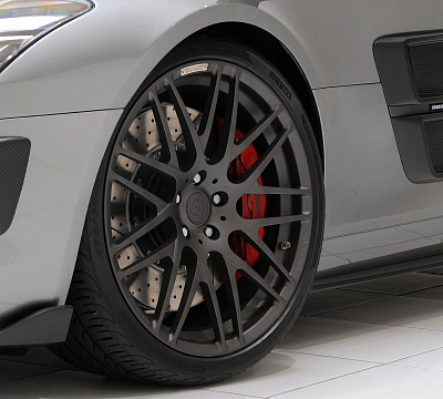 Фото дисков BRABUS Monoblock F (Platinum Edition) на Mercedes-Benz SLS AMG