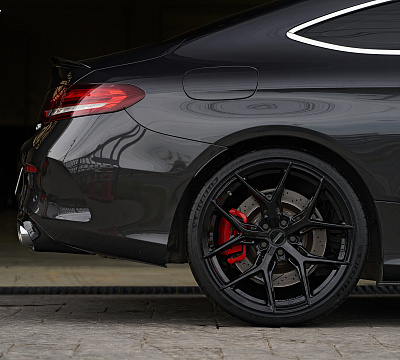 Фото дисков Vossen HF-5 на Mercedes-Benz C-Class (W205)