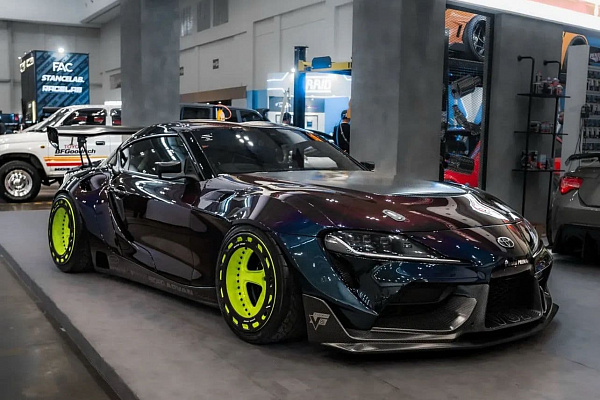 Фото дисков Brixton Forged TR05 AERO1 Другой цвет на Toyota Supra A90