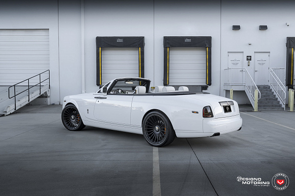 Фото дисков Vossen S17-13 Черный сатин на Rolls-Royce Phantom