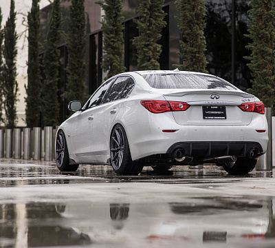 Фото дисков Vossen HF-3 на Infiniti Q50