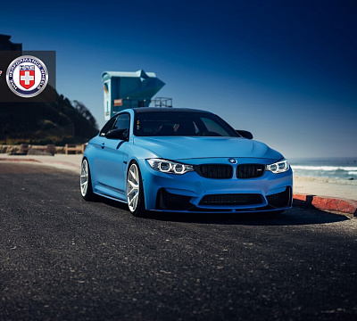 Фото дисков HRE P101 на BMW 4/M4 (F32/F82)