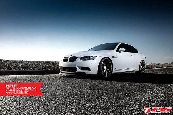 Фото дисков HRE FF01 Черный сатин на BMW 3/M3 (E90)